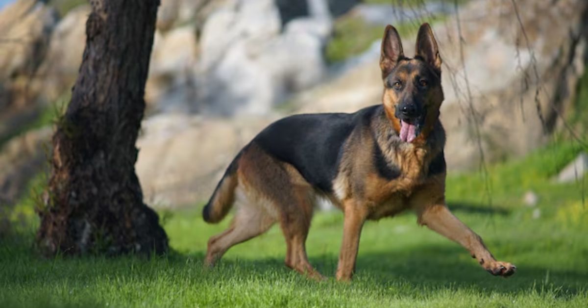 Sable German Shepherd